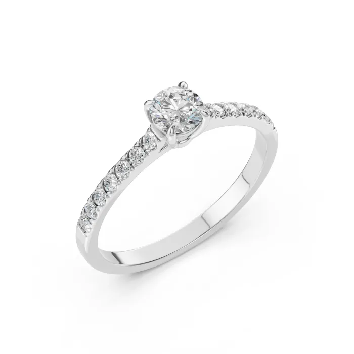 Solitaire Eternity Ring