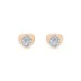 Solitaire Butterfly Earrings