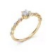 Solitär-Eternity-Ring