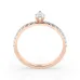 Solitär-Eternity-Ring