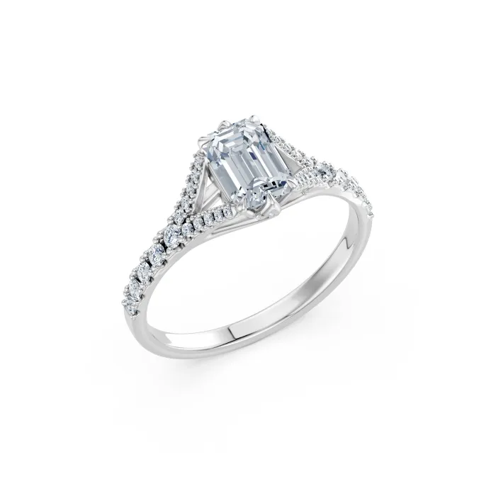 Solitaire Eternity Ring