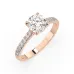 Solitär-Eternity-Ring