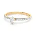 Solitär-Eternity-Ring