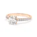 Solitär-Eternity-Ring