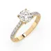 Solitär-Eternity-Ring