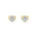 Solitaire Butterfly Earrings