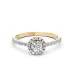 Solitaire Eternity Ring