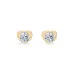 Solitaire Butterfly Earrings