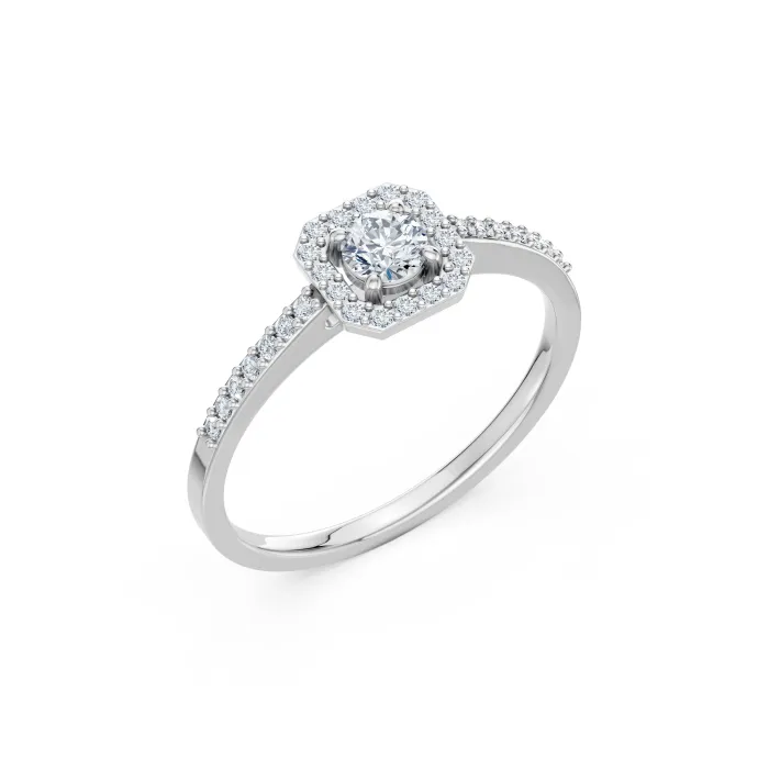 Solitaire Eternity Ring