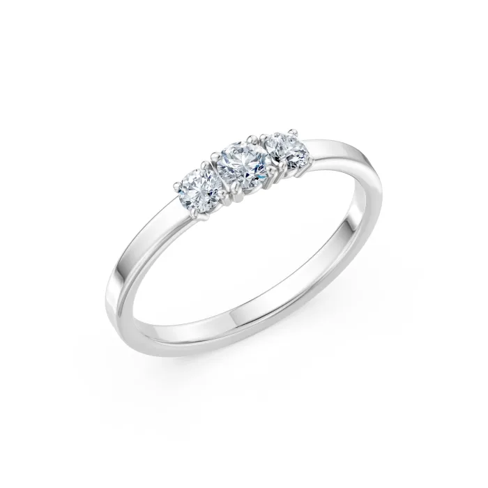 Solitär-Eternity-Ring