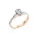 Solitaire Eternity Ring