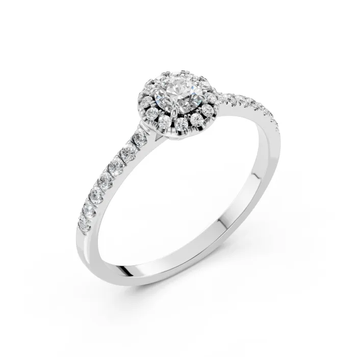 Solitaire Eternity Ring