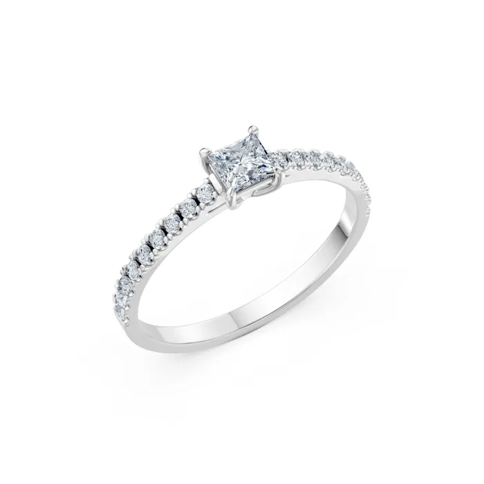 Solitär-Eternity-Ring
