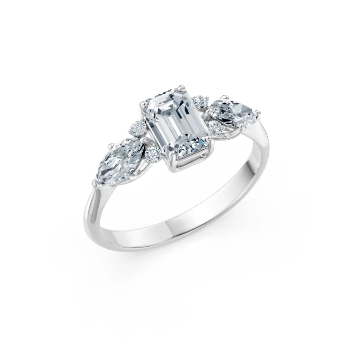 Solitär-Eternity-Ring