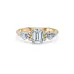 Solitär-Eternity-Ring