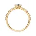 Solitär-Eternity-Ring