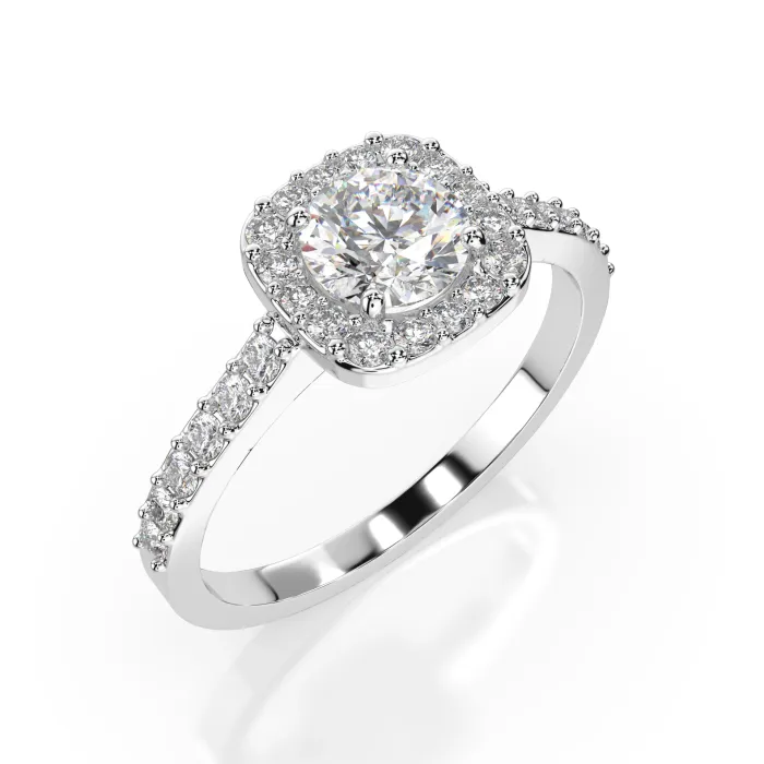 Solitär-Eternity-Ring