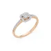 Solitaire Eternity Ring