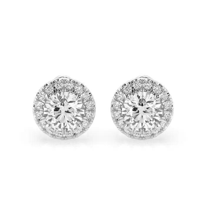 Solitaire Eternity Earrings