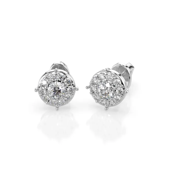 Solitaire Eternity Earrings