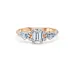Solitär-Eternity-Ring