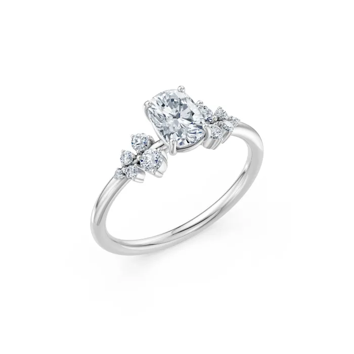 Solitär-Eternity-Ring