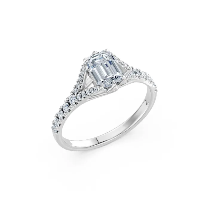 Solitär-Eternity-Ring